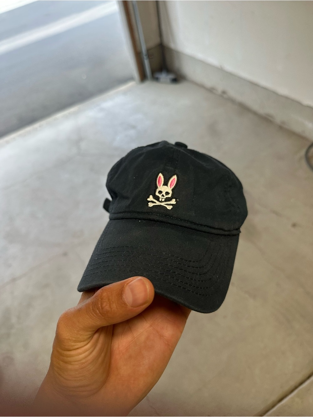 Navy Physco bunny hat